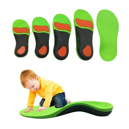 Children Pigeon Toed Orthopetic Insole PU Foam Arch Support Full Insoles