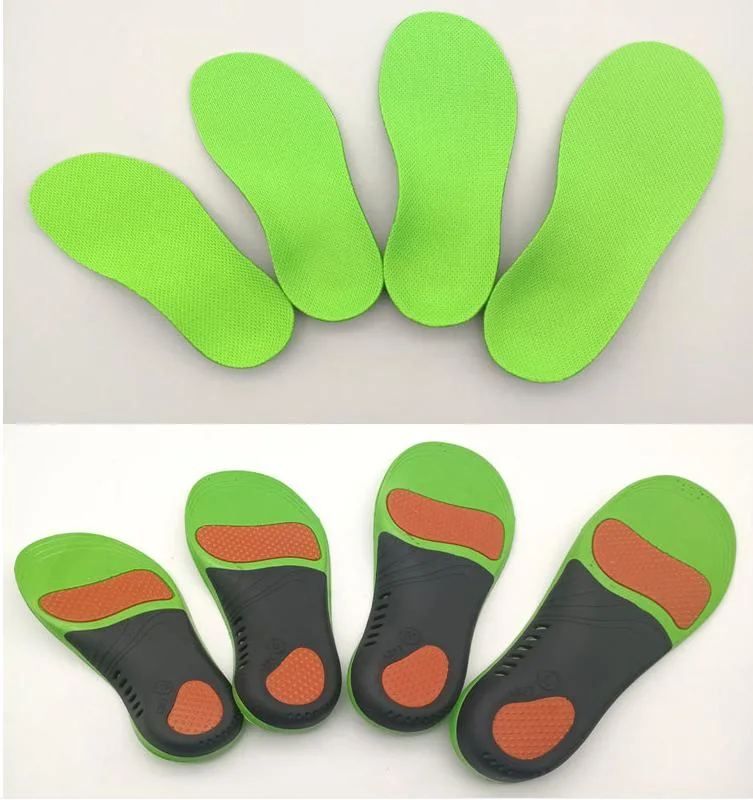 Children Pigeon Toed Orthopetic Insole PU Foam Arch Support Full Insoles