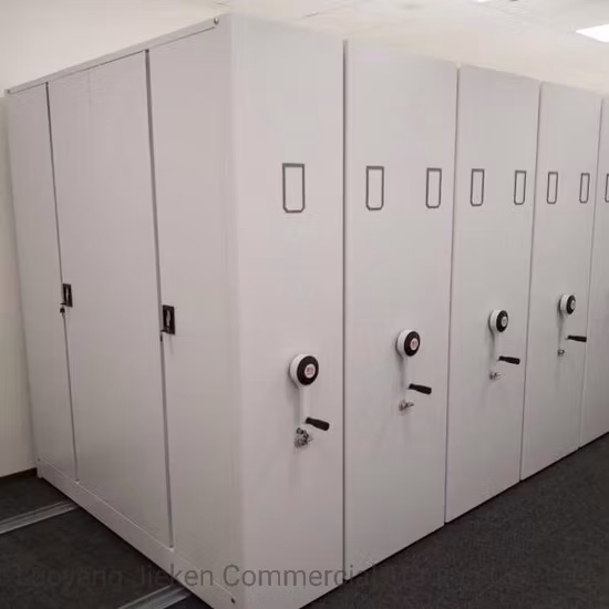 Мебель Новый металлический шкаф для хранения документов Мобильный стеллаж Цена