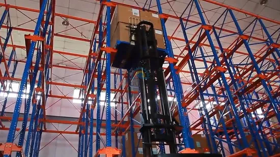 Индивидуальная складская сверхмощная регулируемая селективная металлическая стальная паллетная стойка для хранения