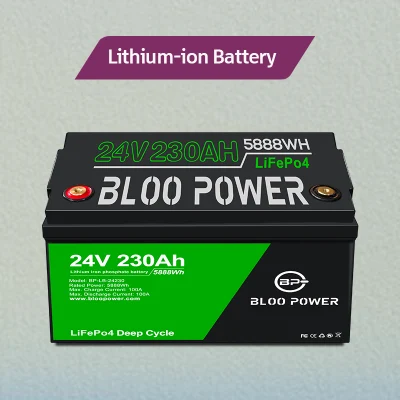 Bloopower индивидуальное хранилище 12 В 100 Ач с BMS фосфатной энергией для инвертора дома на колесах Agv светодиодная станция связи для рыбалки